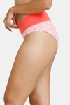 Zivame Anti-Microbial High Rise Full Coverage Tummy Tucker Hipster Panty (Pack of 2) - Multicolor — thumbnail 8